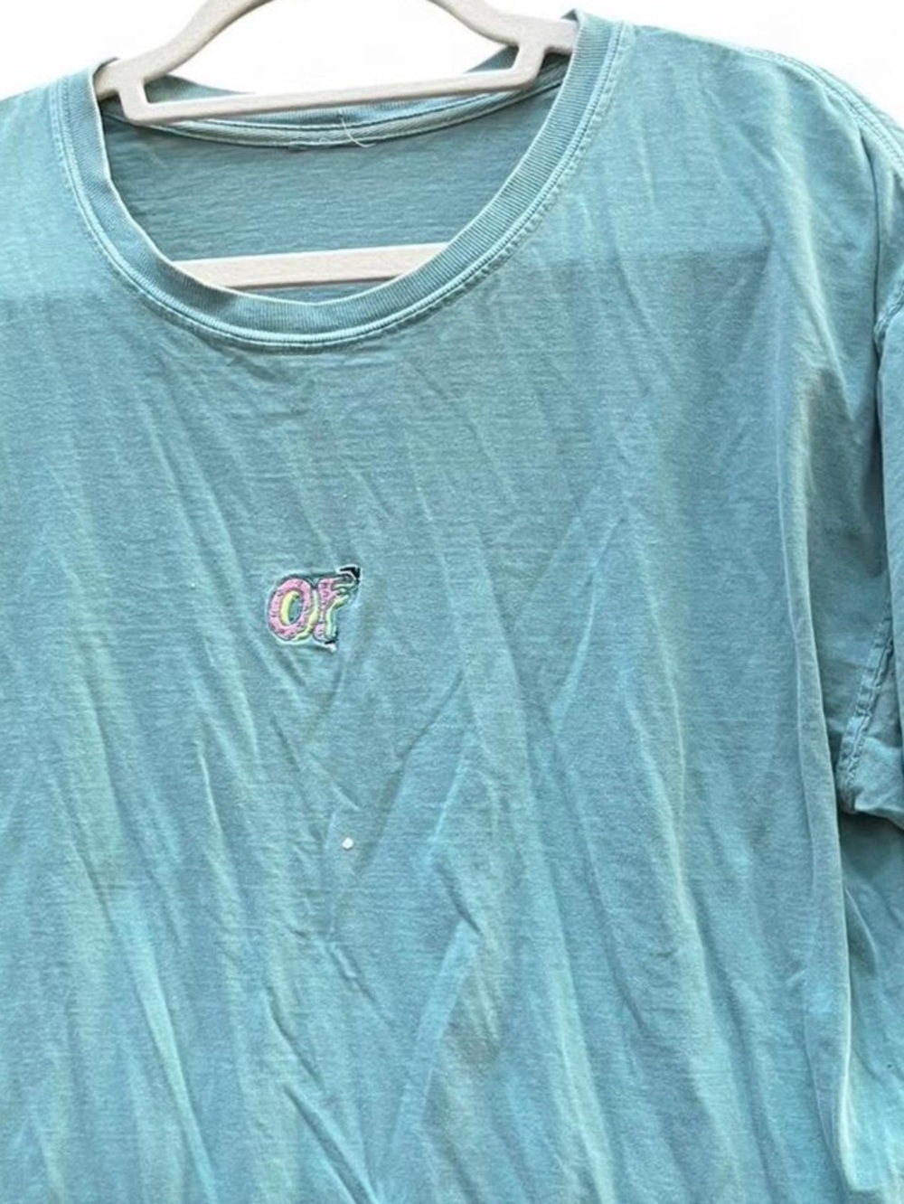 Vintage Odd Future Donut Logo Embroidered Teal
T-Shirt OFWGKTA Size Large
